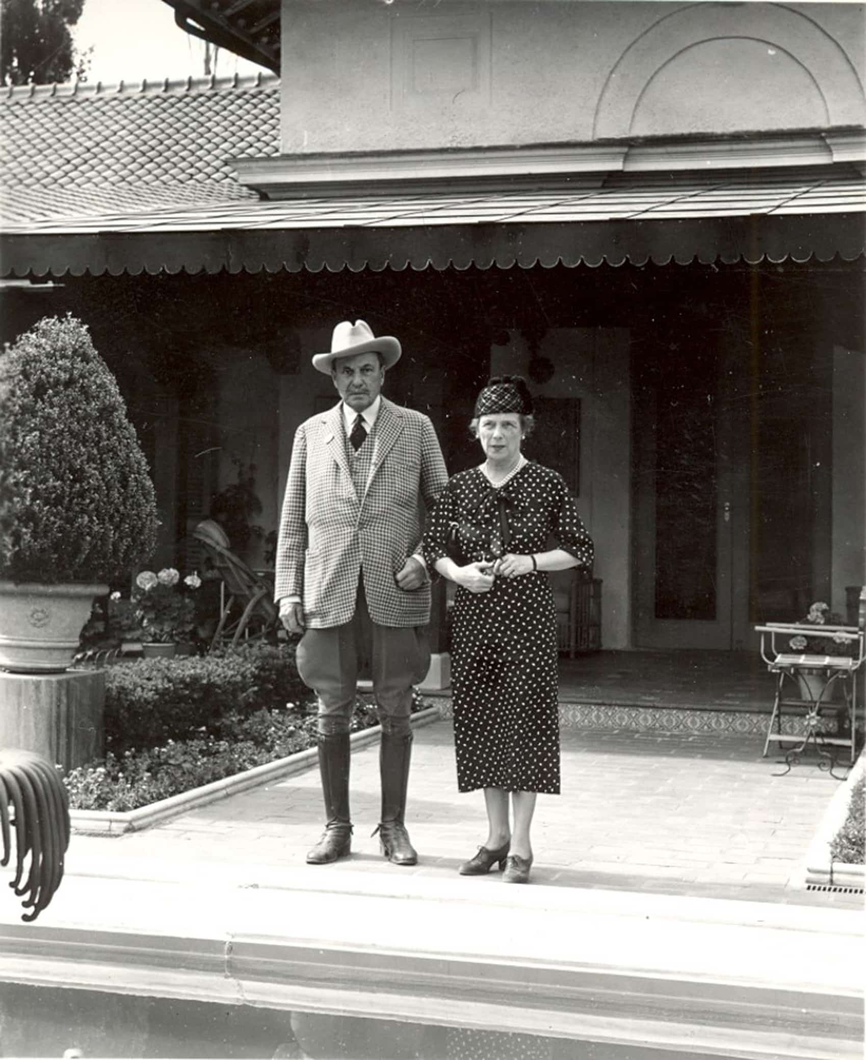 Historical-Spencer and Julie At Penrose House