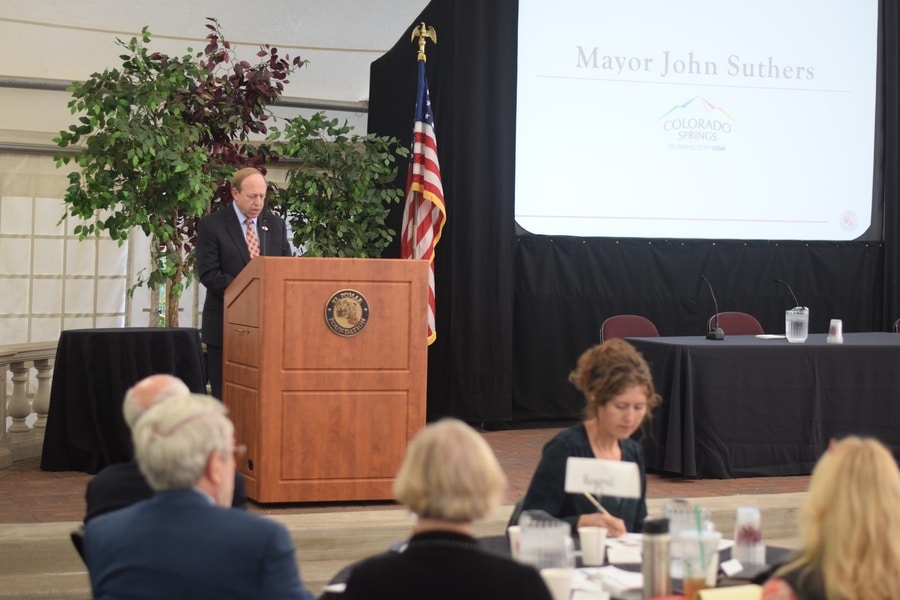 Mayor Suthers, Pikes Peak Forest Health Symposium, Oct. 20, 2017