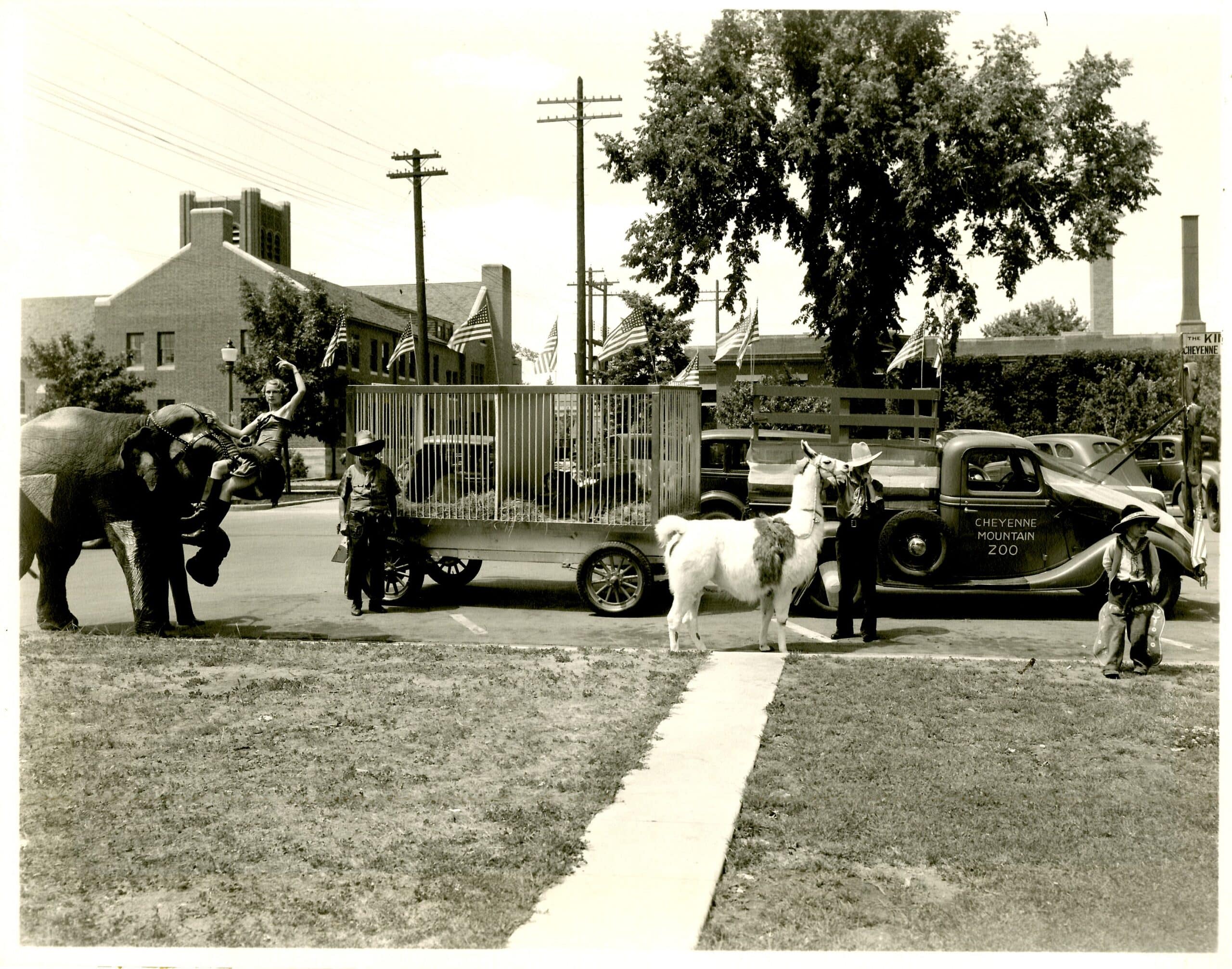 Pikes Peak or Bust Rodeo Parade Film Footage (1940)